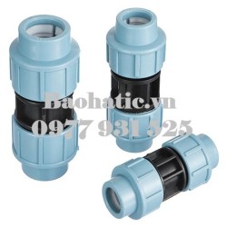 Măng sông vặn ren nối nhanh HDPE D20, D25, D32, D40, D50, D63, D75, D90, D110